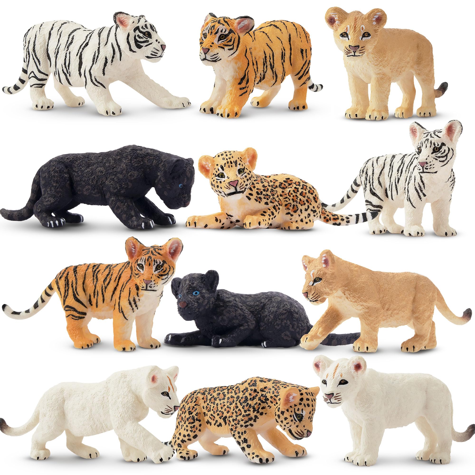 Toymany lion cub figurine with realistic detail for imaginative play