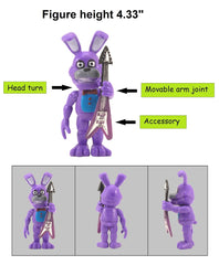 Toysvill Bonnie figure with articulated limbs for dynamic posing.