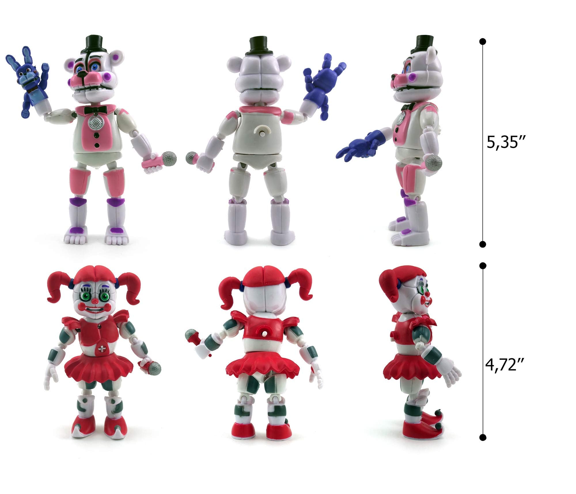 ToysVill Funtime Foxy figure for interactive play and display