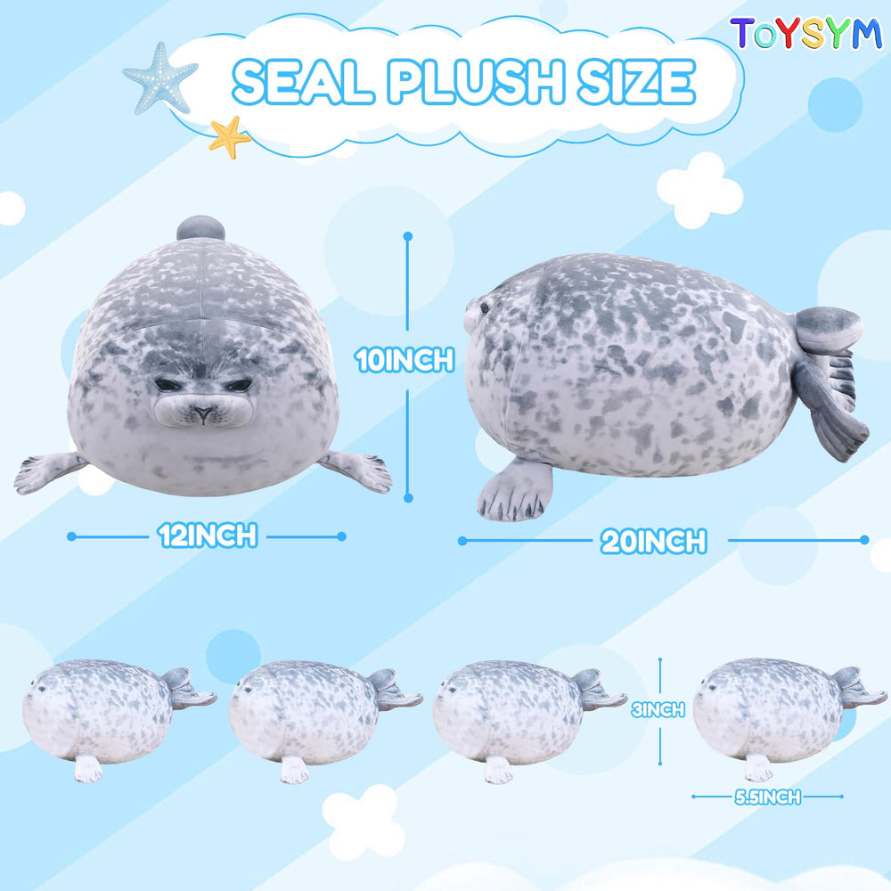 TOYSYM bedroom decor with TOYSYM seal plush for cozy vibe