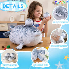 TOYSYM close-up of soft plush fabric and texture
