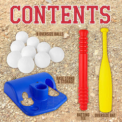 ToyVelt T-Ball toddler bat for easy, controlled swings