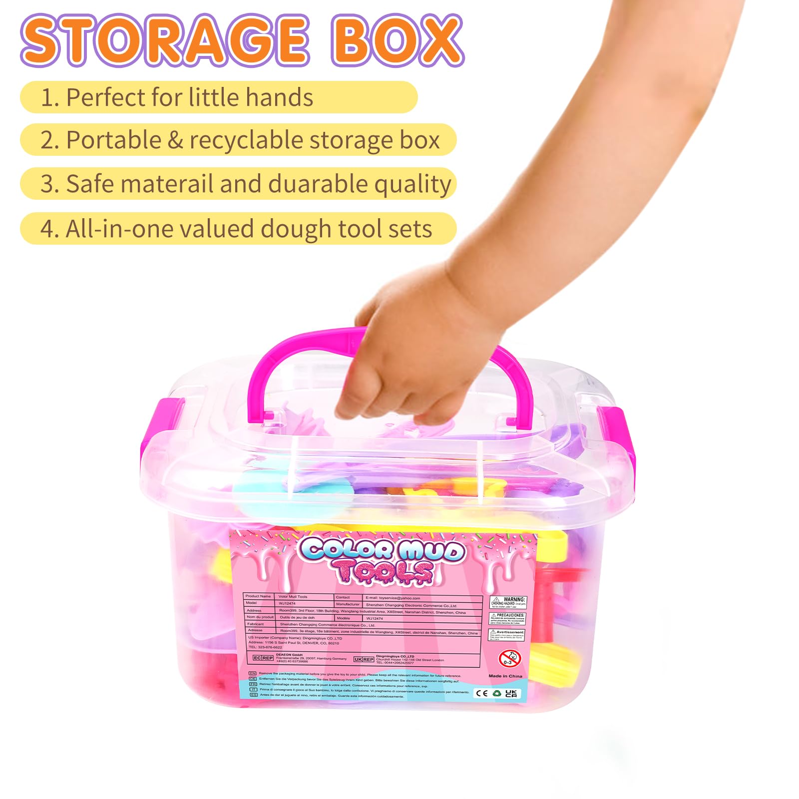 Toyze dough tool set family-friendly play boosts creativity and together time.