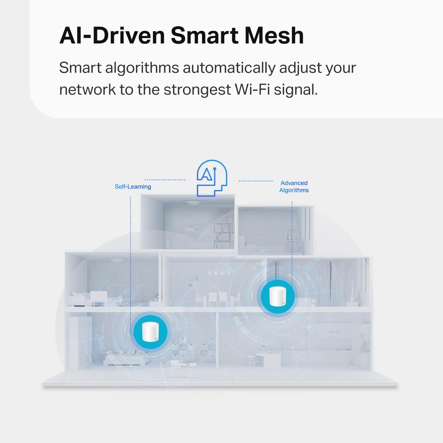 Deco app setup screen simplifies configuring and managing your network