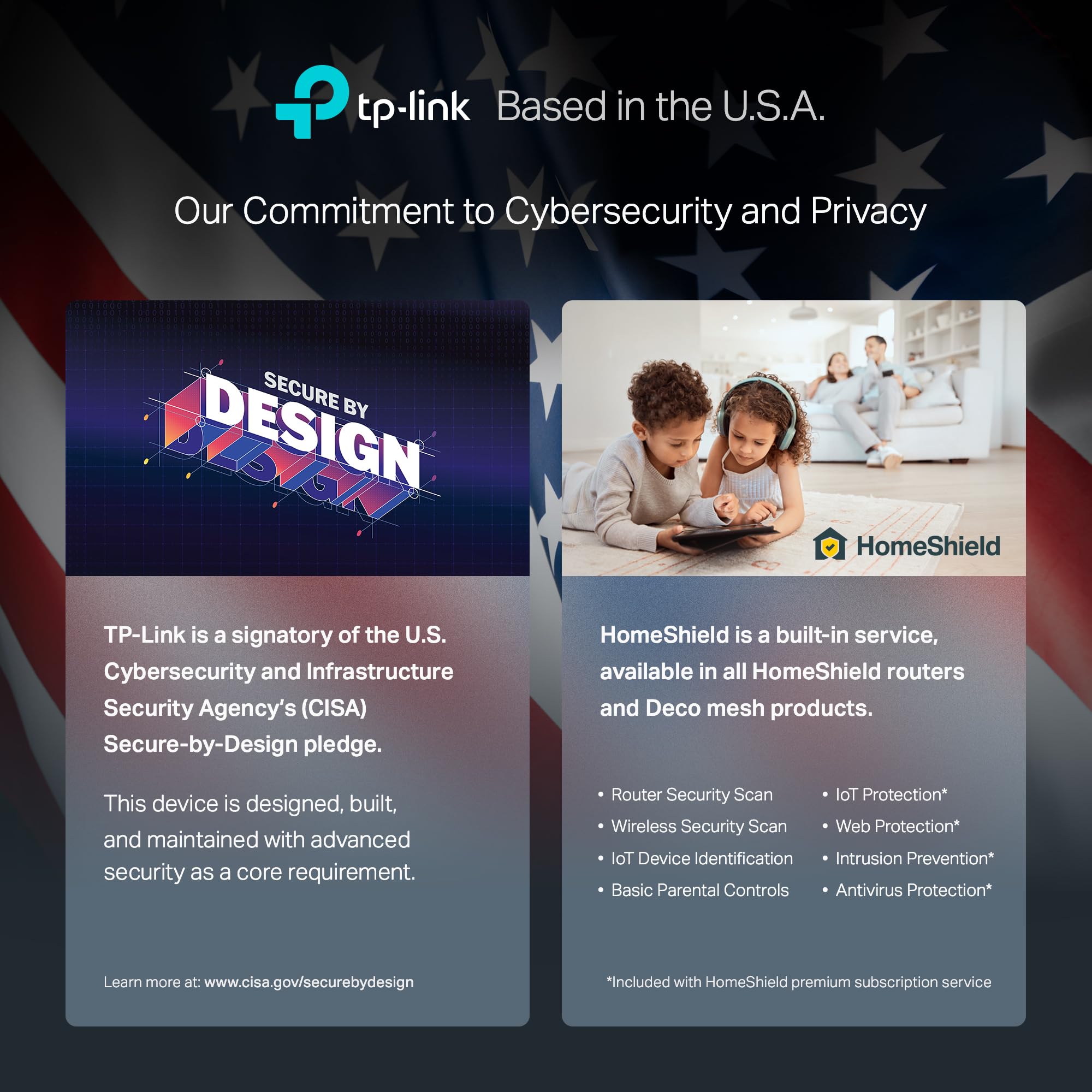 TP-Link HomeShield security features protect IoT devices and data