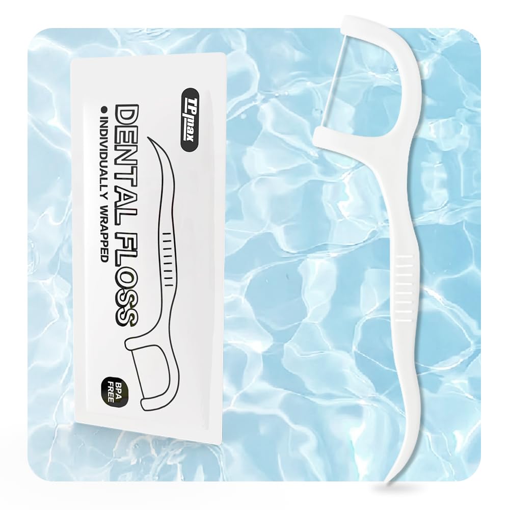 TPmax dental flosser individually wrapped for hygienic travel