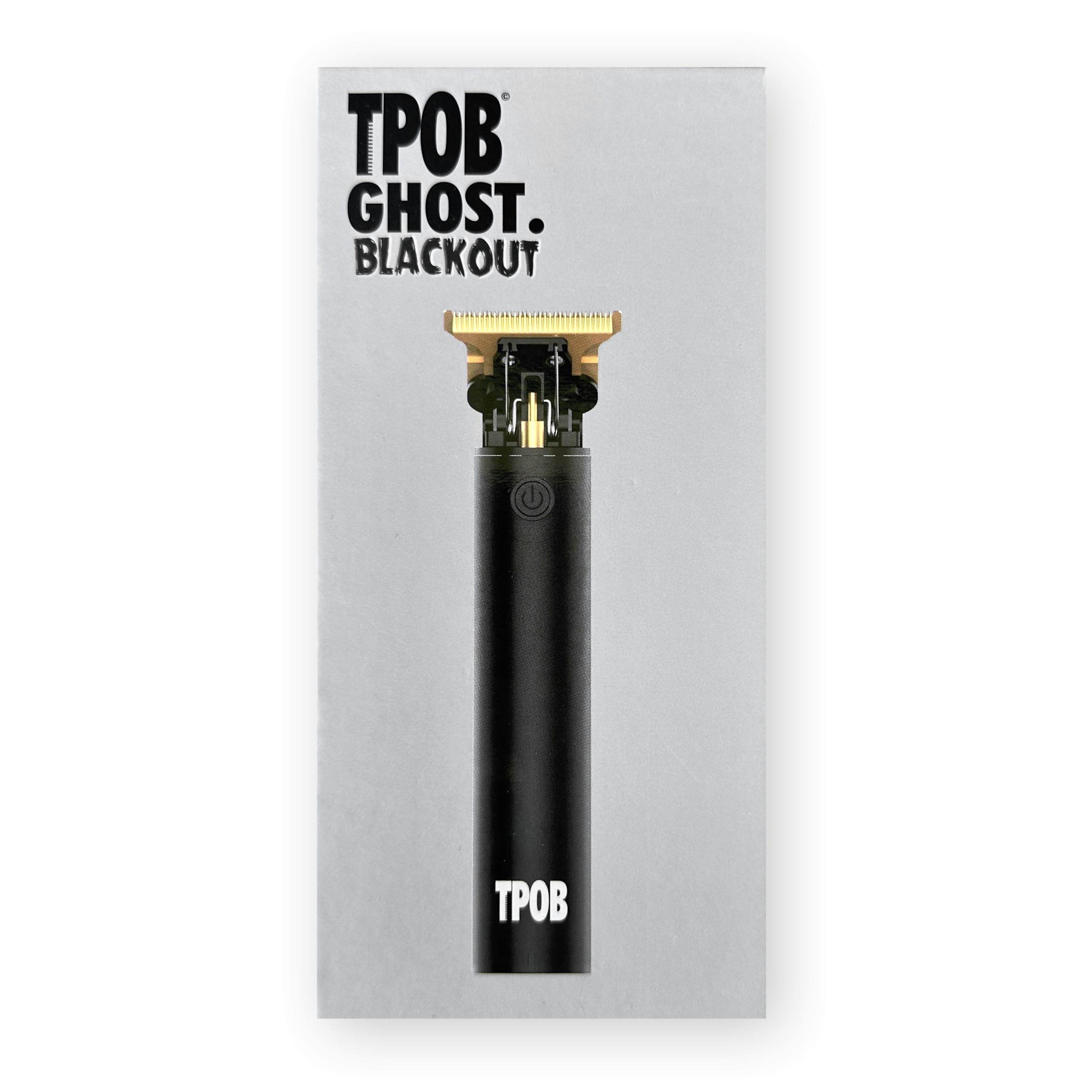 TPOB Ghost trimmer cordless rechargeable for hassle-free styling.