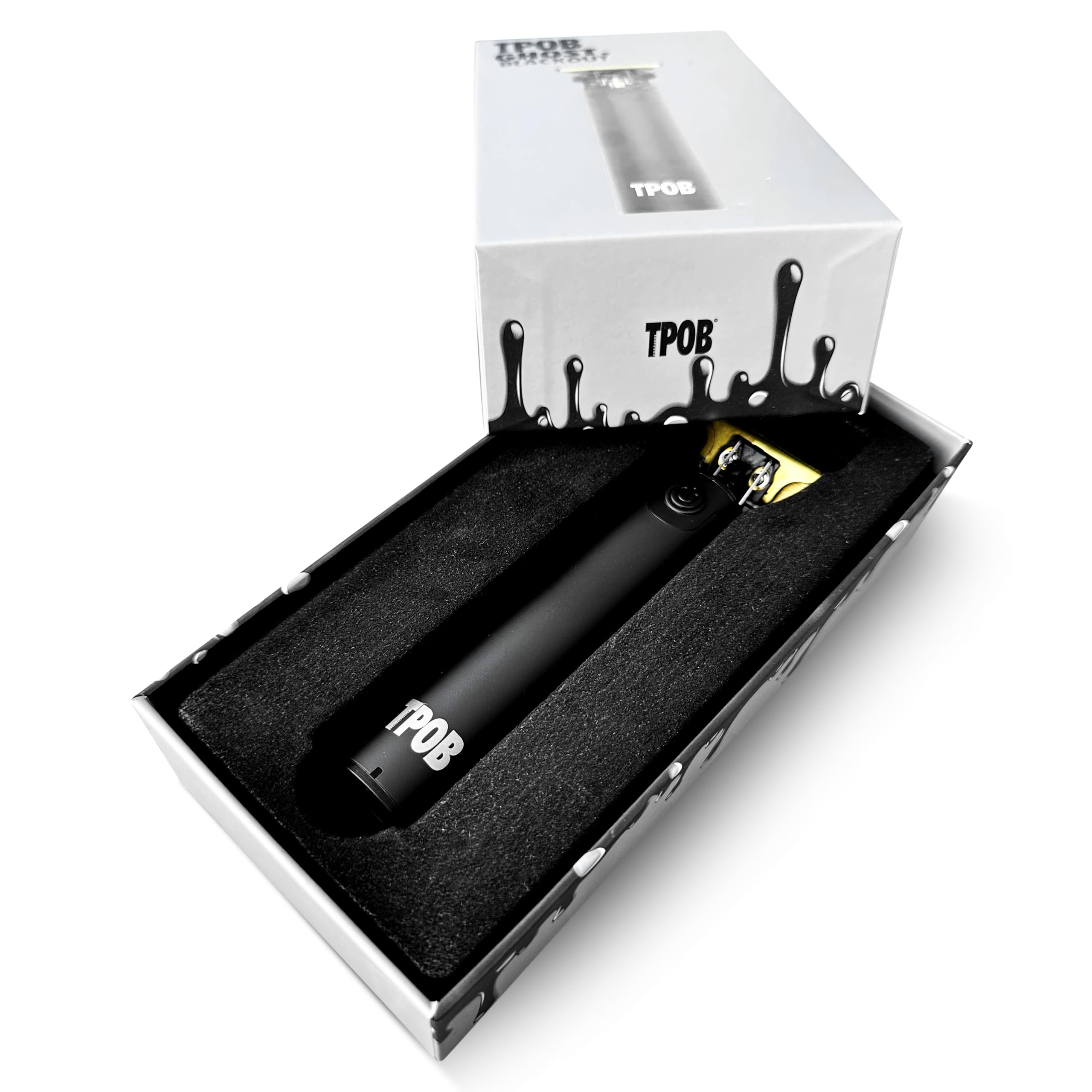TPOB Ghost trimmer zero-gap T-Blade for precise edge work.
