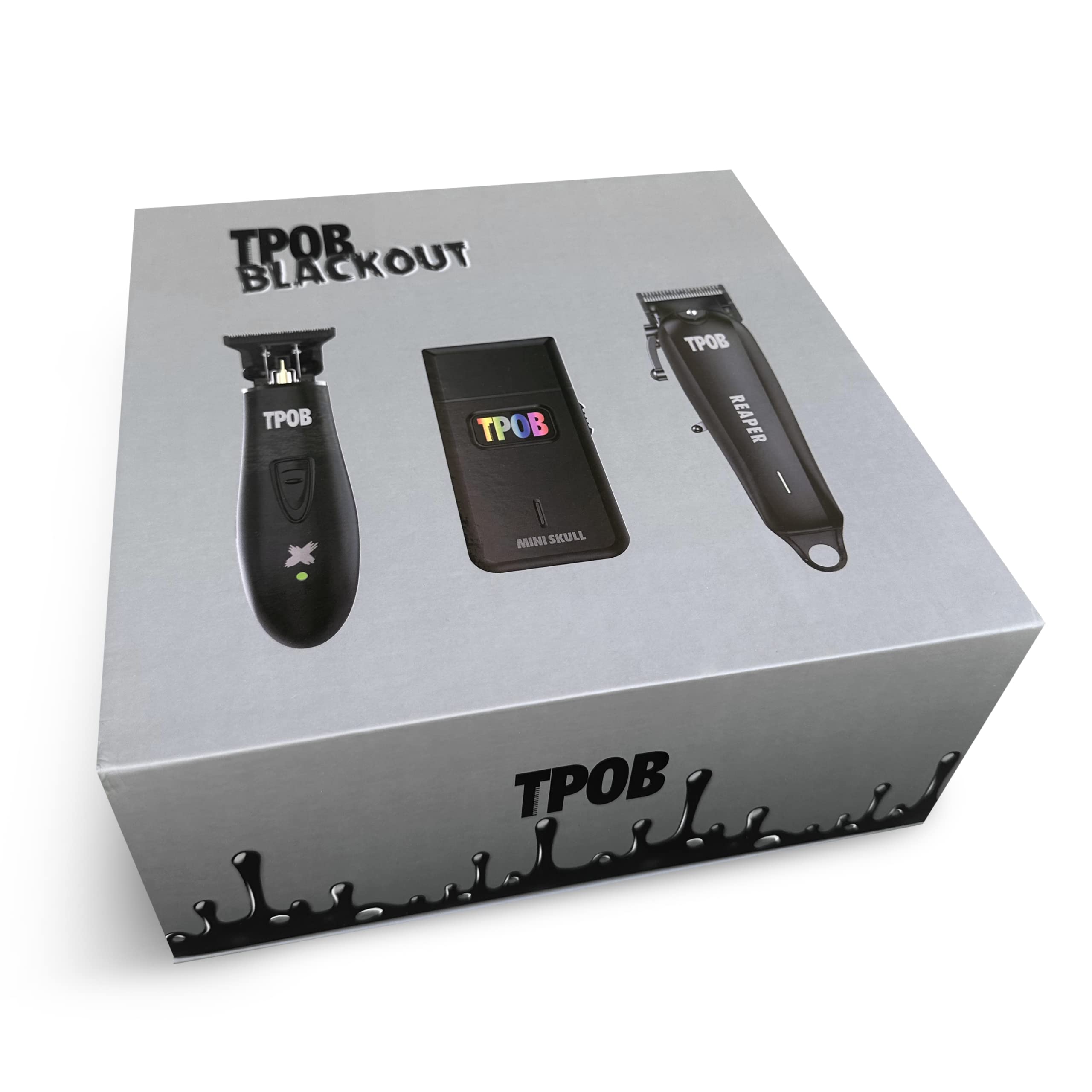 TPOB Slime 2 black clipper with 4-click lever arm in view