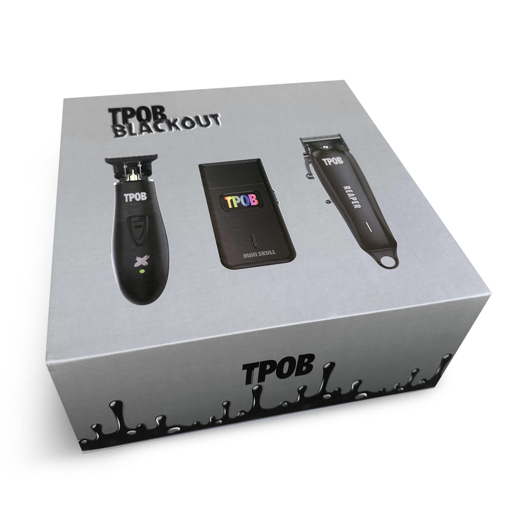 TPOB Slime 2 black clipper with 4-click lever arm in view