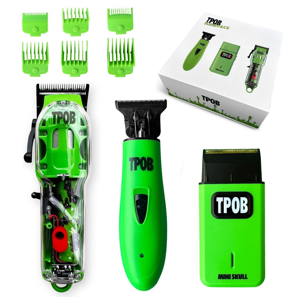 TPOB Slime 2 clipper front view for precise fades and performance