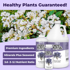 TPS NUTRIENTS Crepe Myrtle Fertilizer boosts vibrant crepe myrtle blooms.