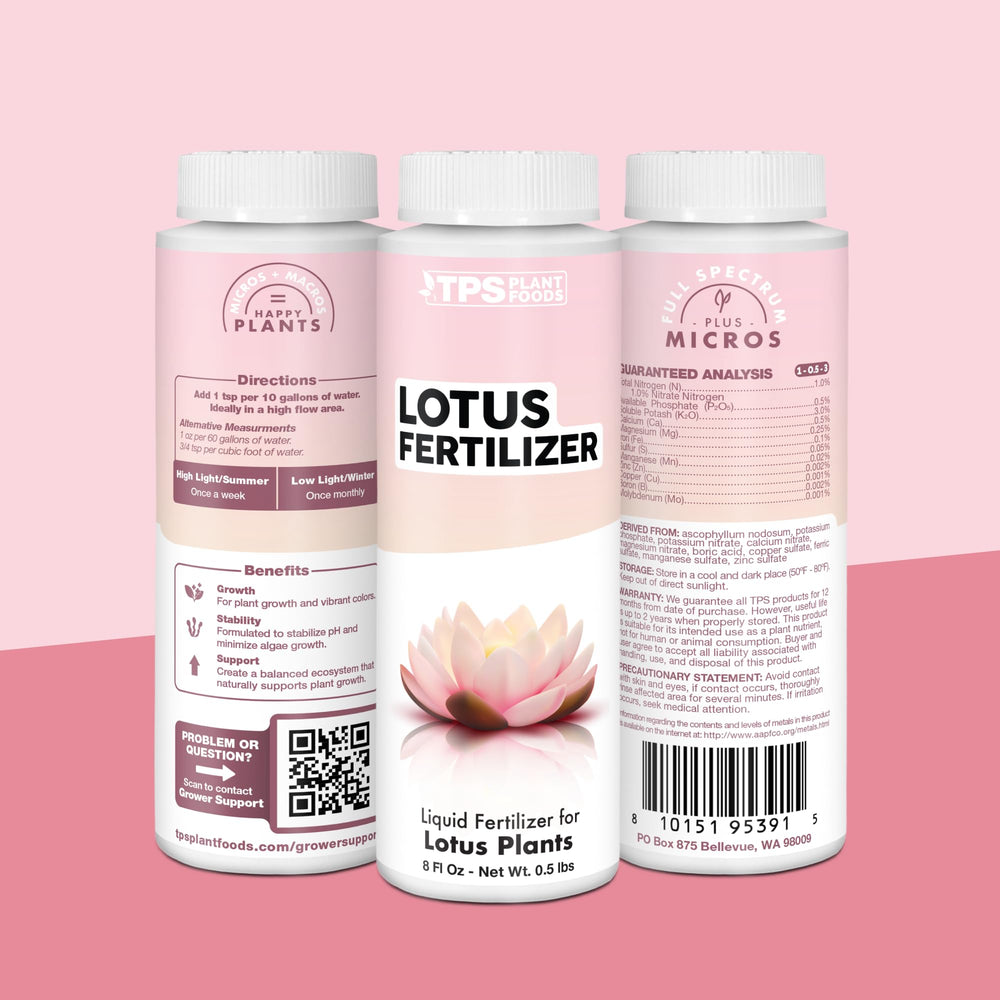 TPS NUTRIENTS Lotus Fertilizer made in USA quality