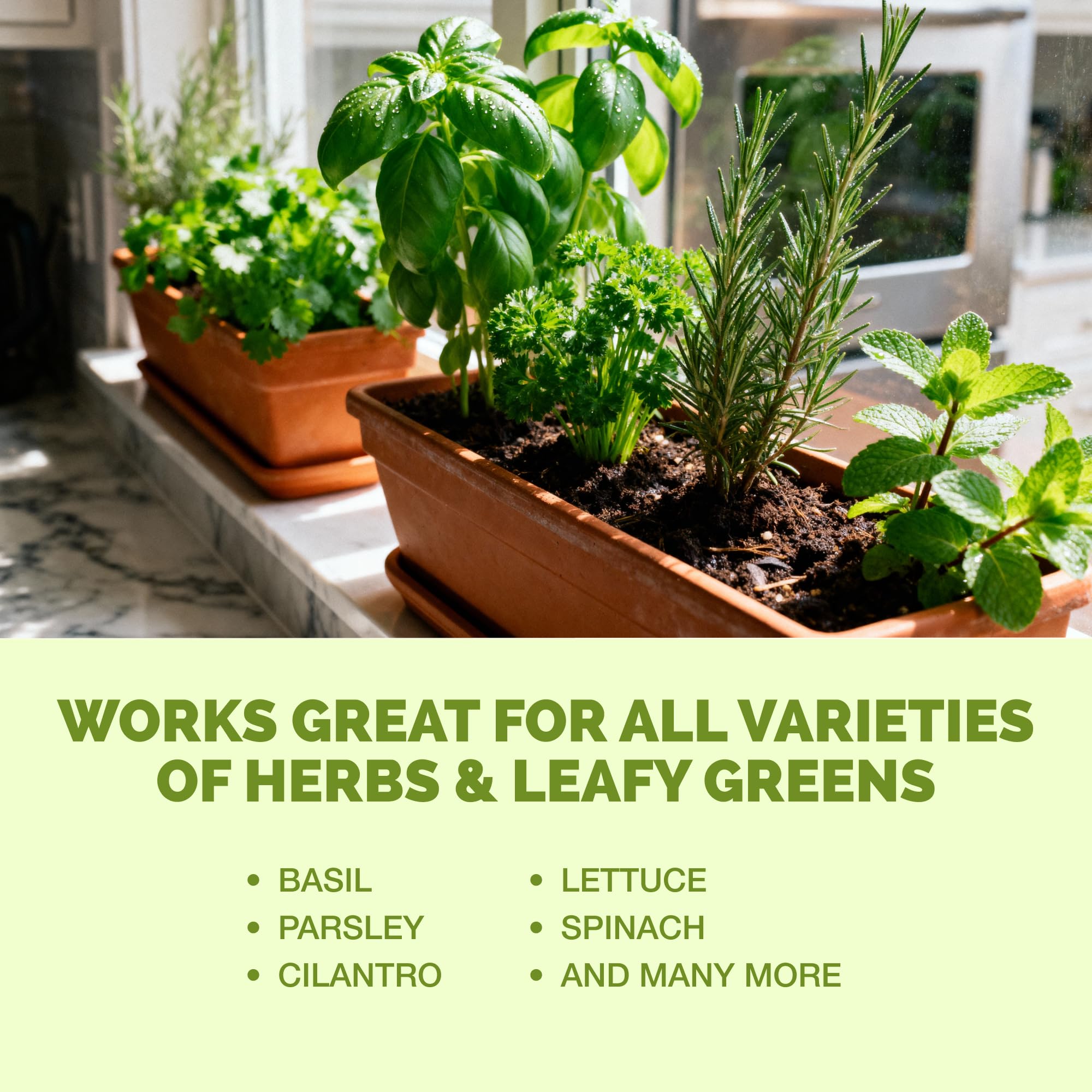 TPS NUTRIENTS organic-herb-fertilizer underlines organic nutrition for edible herbs.