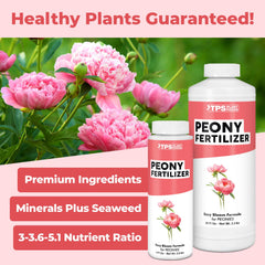 TPS NUTRIENTS Peony Fertilizer promotes strong stems for sturdy peonies
