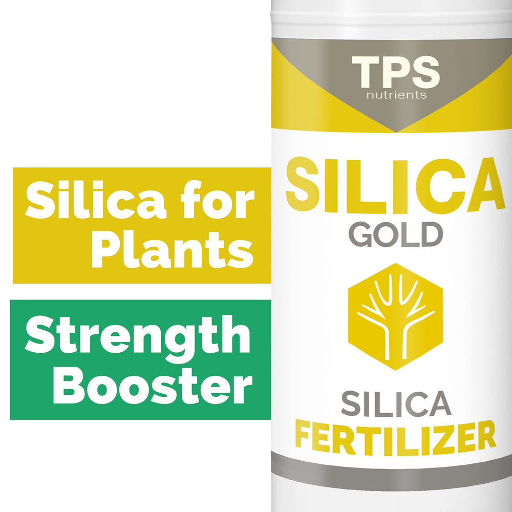 TPS NUTRIENTS Silica Gold bottle pour demonstrates easy application.