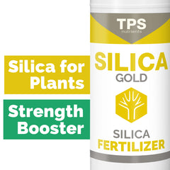 TPS NUTRIENTS Silica Gold bottle pour demonstrates easy application.