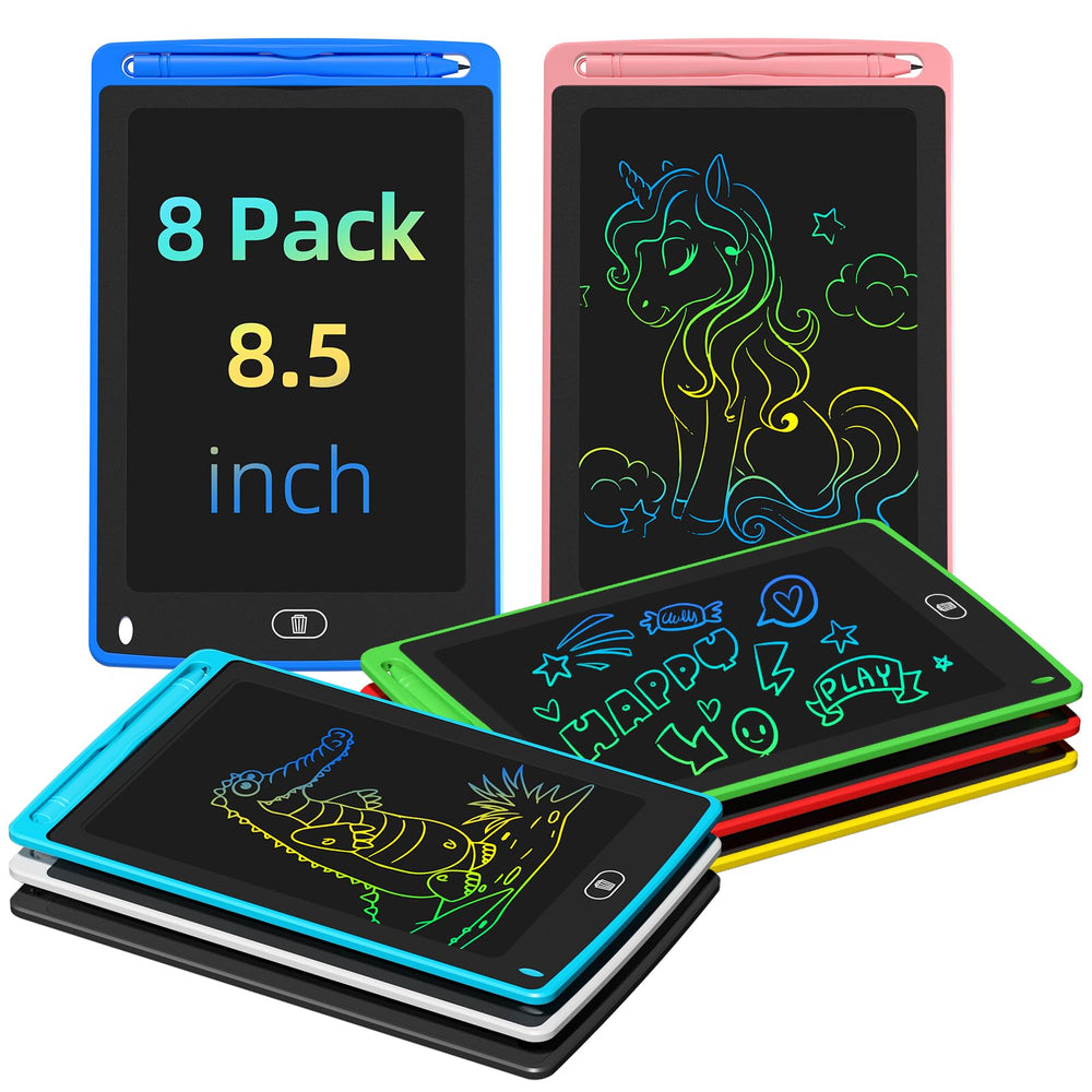 TQU LCD writing tablet blue offers portable doodling for kids