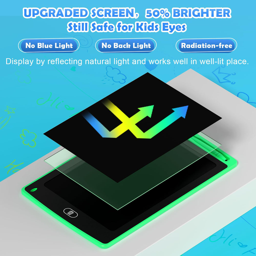 TQU LCD writing tablet pink inspires imagination with vibrant lines