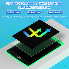 TQU LCD writing tablet pink inspires imagination with vibrant lines