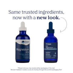 Trace Minerals Ionic Magnesium label closeup showing mineral blend
