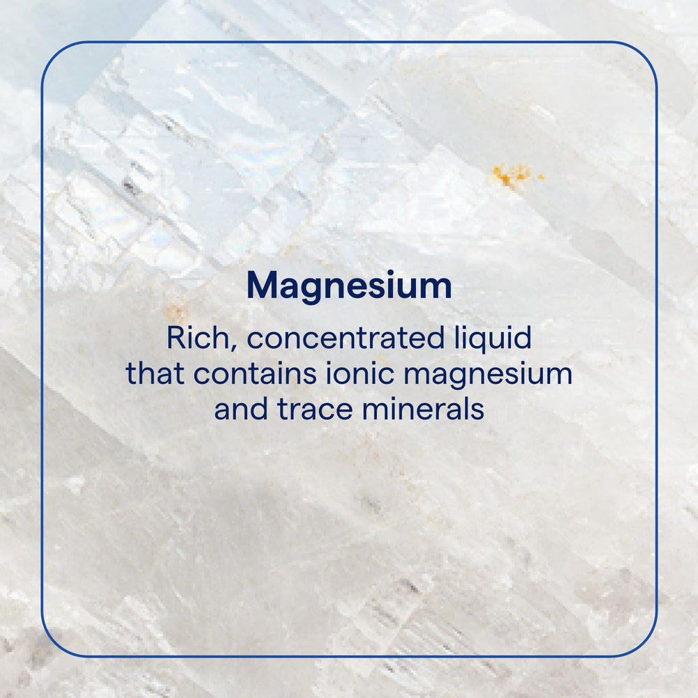 Trace Minerals Ionic Magnesium side view of the compact bottle