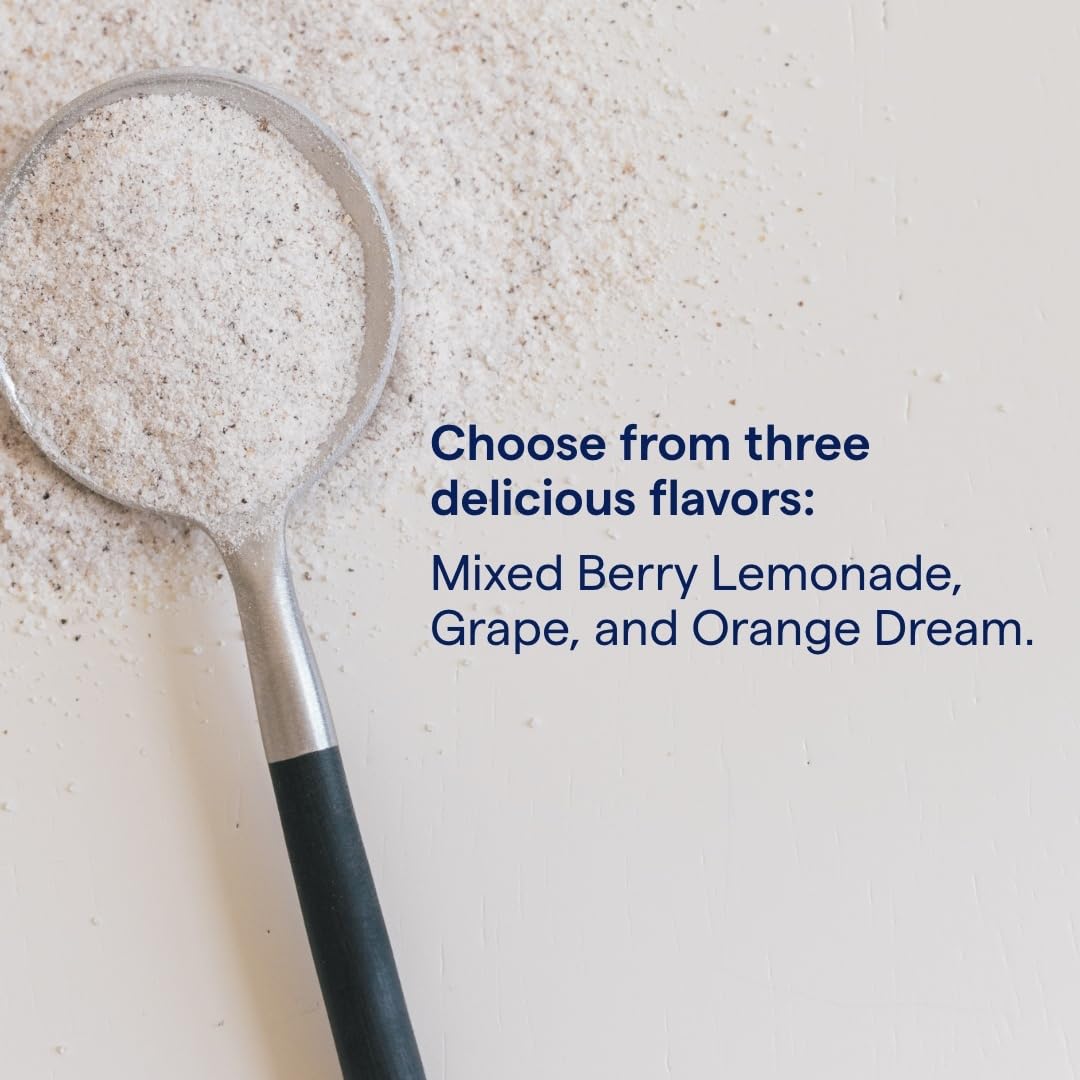 Trace Minerals magnesium glycinate powder dissolving in water for a quick nightly drink.