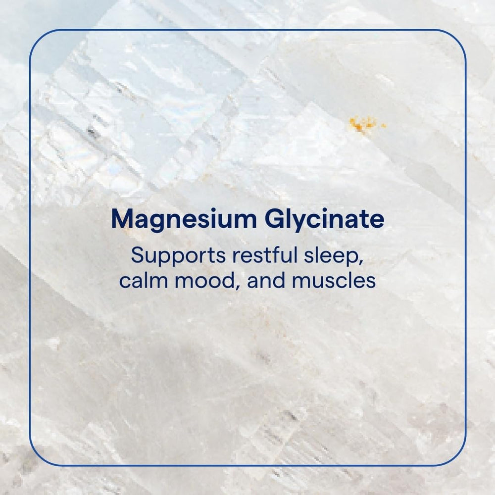 Trace Minerals magnesium glycinate powder with scoop for easy daily dosing.