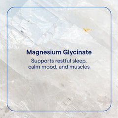 Trace Minerals magnesium glycinate powder with scoop for easy daily dosing.
