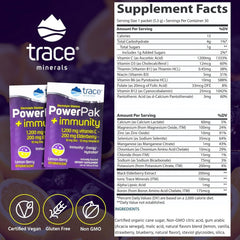Trace Minerals Power Pak single serving packet ready for on the go use