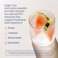 ZeroLyte dissolving in water with watermelon flavor for refreshment