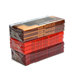 Trader Joe's Belgian dark chocolate bars variety pack packaging open box for gifting or tasting