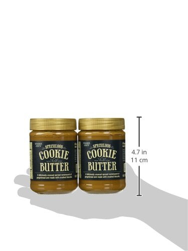 Trader Joe's Speculoos Cookie Butter on a sandwich for a sweet bite