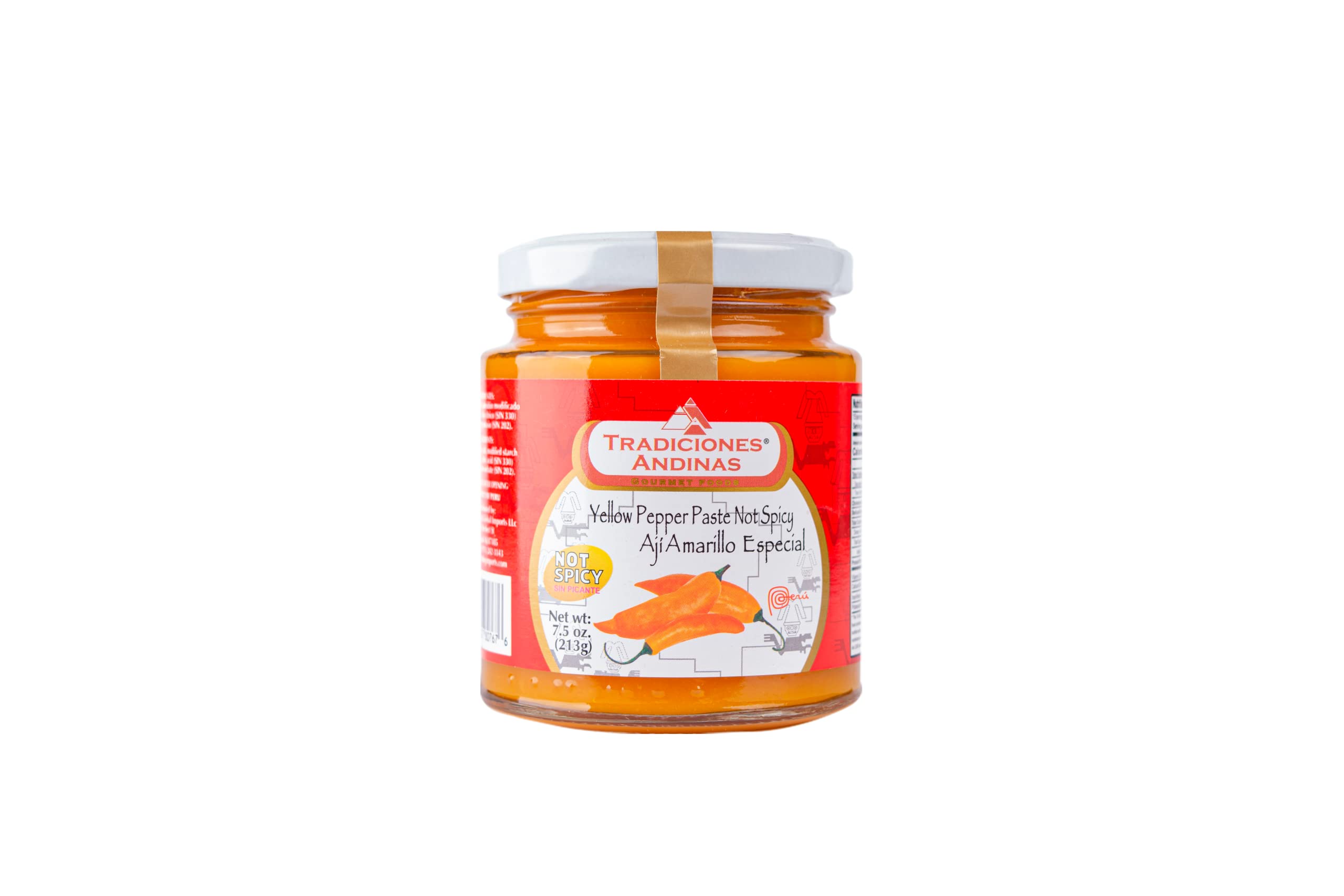 Tradiciones Andinas yellow pepper paste jar showcases authentic flavor ready to use