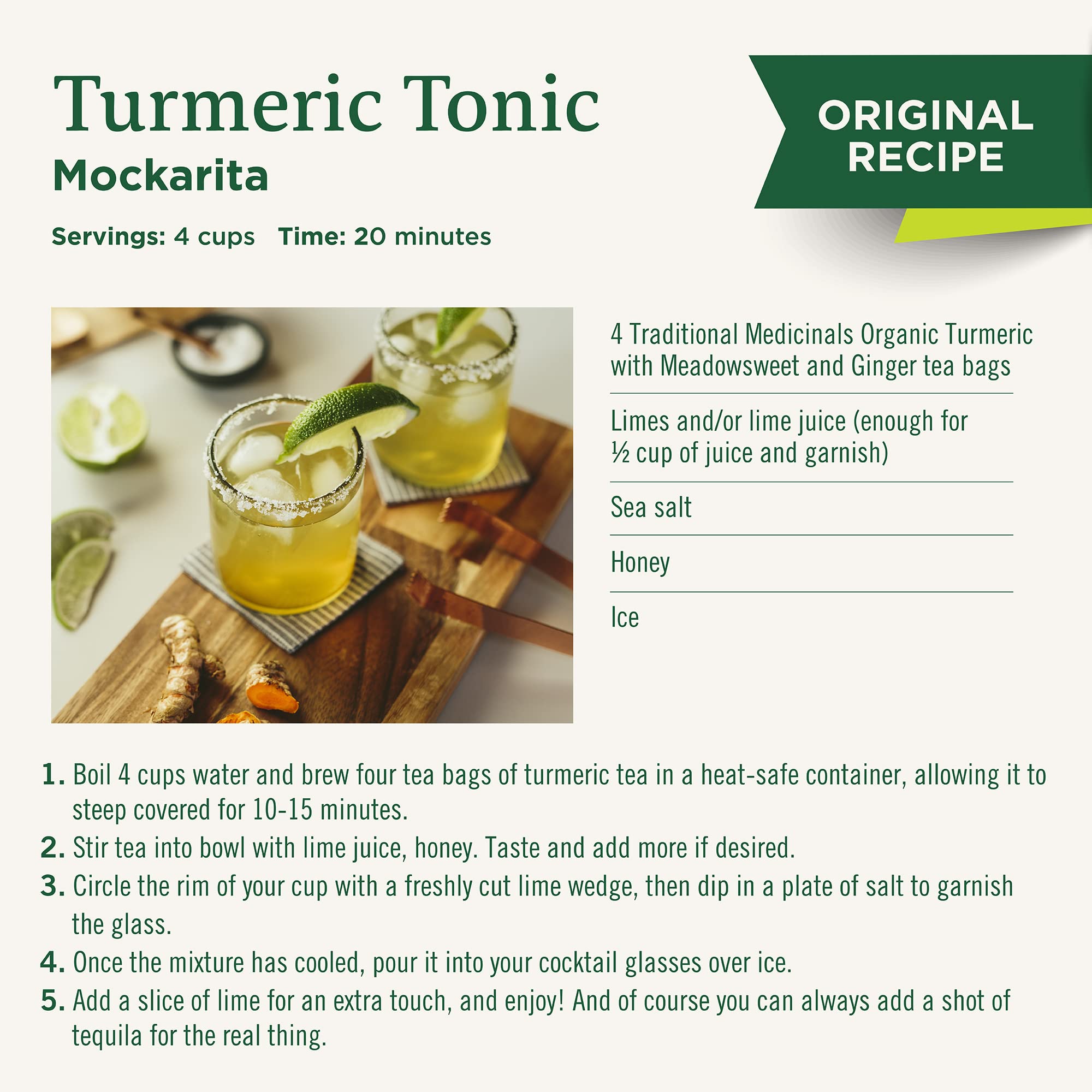 Traditional Medicinals aromatic tea invites restful breaks and mindful sipping.
