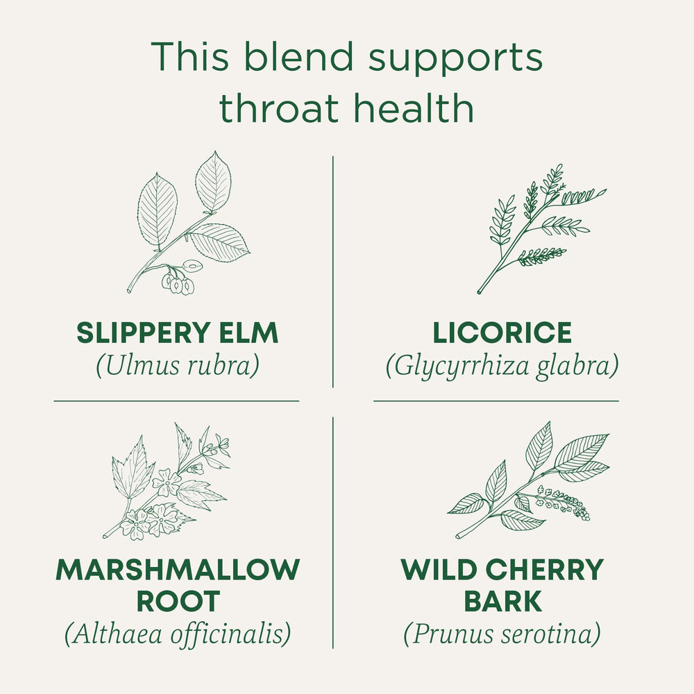 Caffeine-free formulation suited for evening tea moments.
