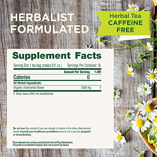 Close-up chamomile flowers used by Traditional Medicinals for aroma and taste
