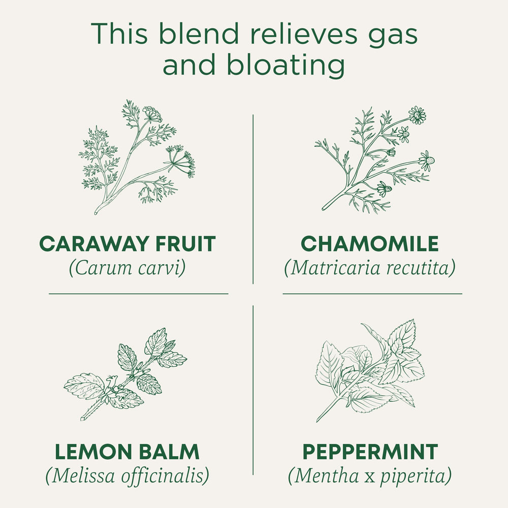 Traditional Medicinals chamomile mint tea cup steaming for a calming ritual