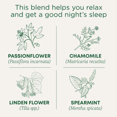Traditional Medicinals Nighty Night tea bags ready to steep, caffeine-free blend