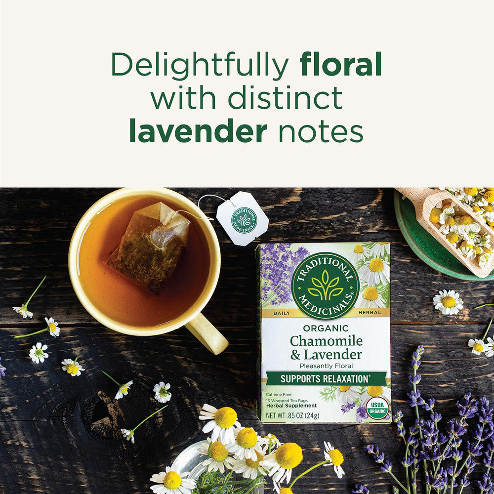 Traditional Medicinals organic herbs for a soothing, flavorful cup