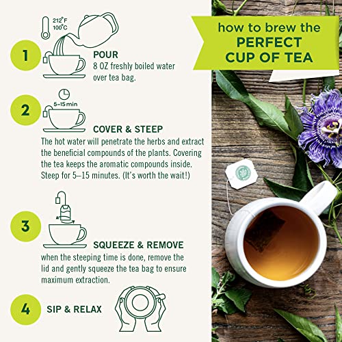 Evening-ready peppermint tea with caffeine-free option for quiet moments.