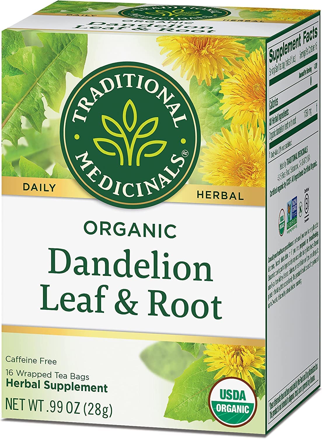 Kettle steeping Traditional Medicinals tea; warm aroma invites a calming break.