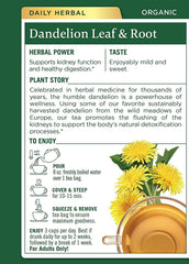 Traditional Medicinals Dandelion Tea two-box pack for easy daily ritual.