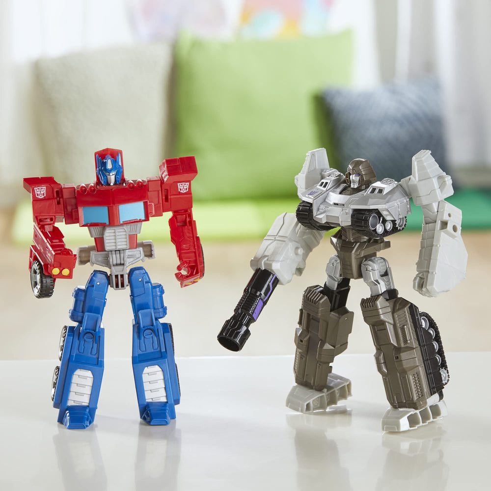 Transformers Megatron tank mode figure for strategic role-play battles.