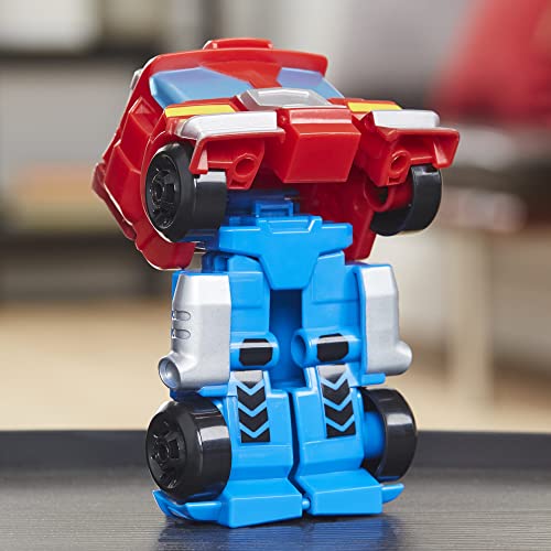 Transformers Rescue Bots Optimus Prime Amazon Exclusive packaging.