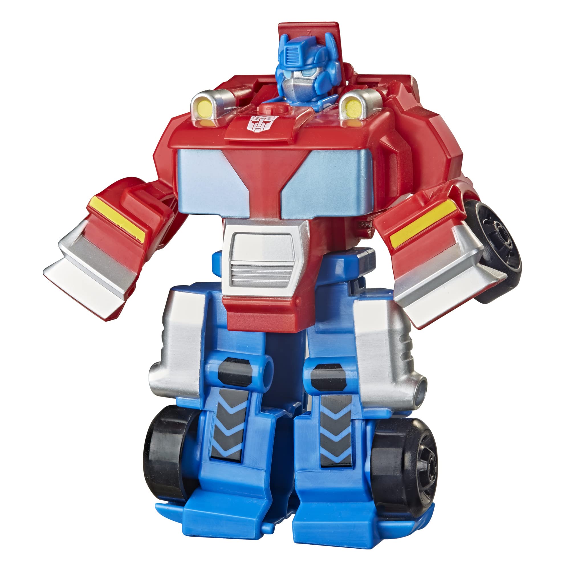 Transformers Rescue Bots Optimus Prime robot-to-truck conversion for imaginative rescues.