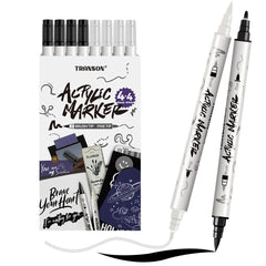 TRANSON packshot shows eight markers for versatile arts and crafts