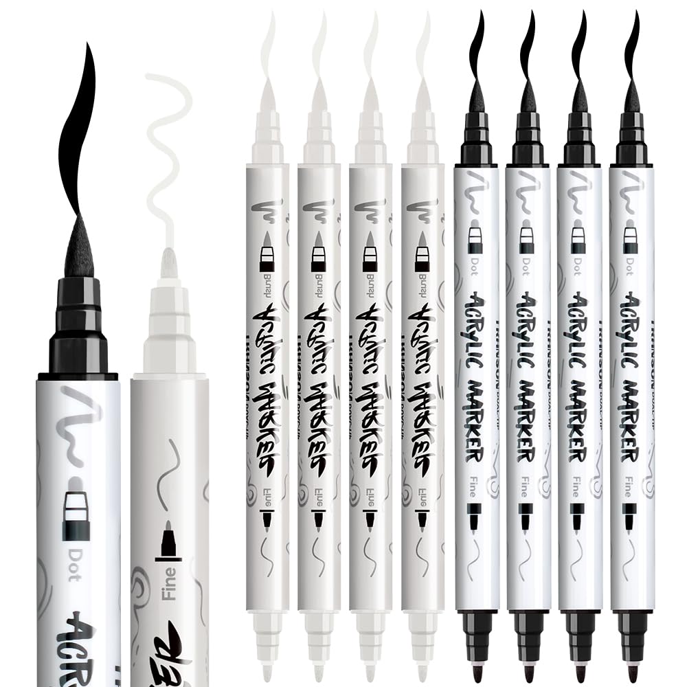 TRANSON water-based, non-toxic markers offer quick-drying, safe crafting