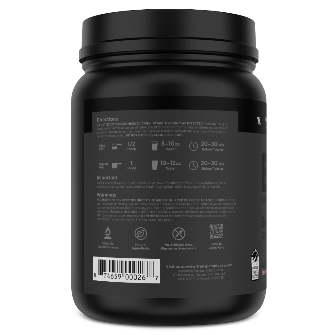 Transparent Labs Bulk Black during morning routine, convenient pre-workout option.