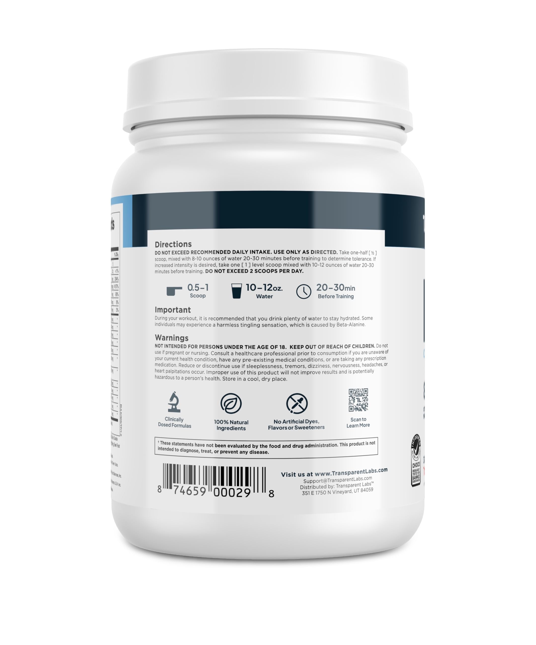 Serving cup highlights 30 servings value for ongoing fitness plans.